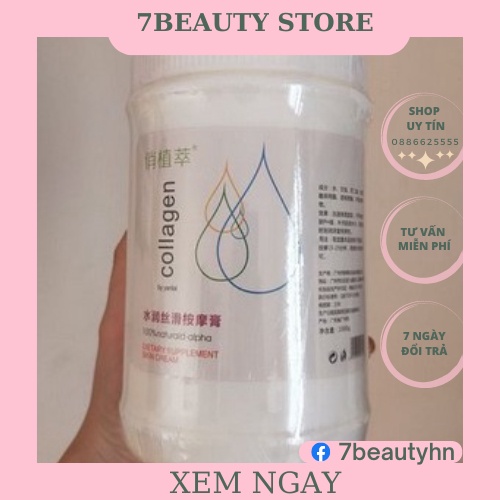 Kem Massage Colagen 1kg Dùng Trong Spa Thẫm Mỹ Viện