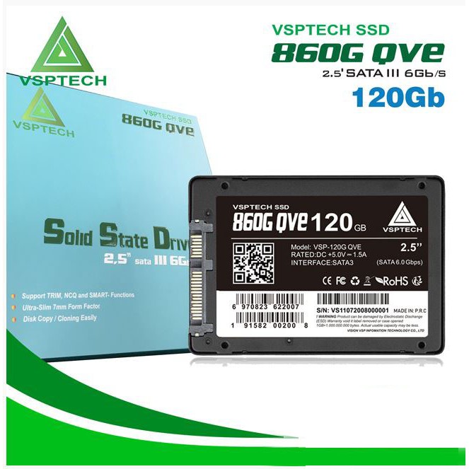 Ổ cứng SSD 128G / SSD 120G OSCOO (Blue Pro 960, QVE 860, Gold VSP) [Cài win miễn phí]