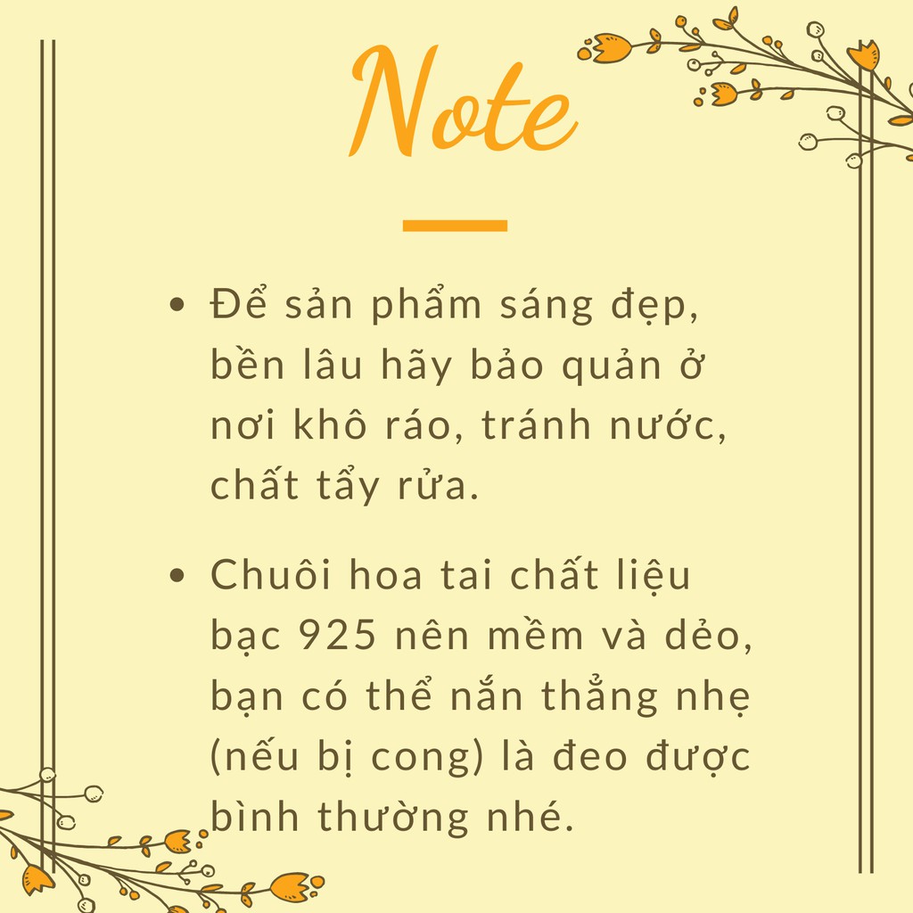 Bông tai tiểu thư Vintage - Tiệm Của Tấm