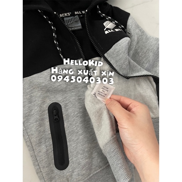 A156 - Áo khoác nỉ allblack