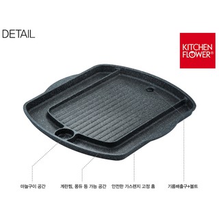 VỈ NƯỚNG KITCHEN FLOWER IG-360