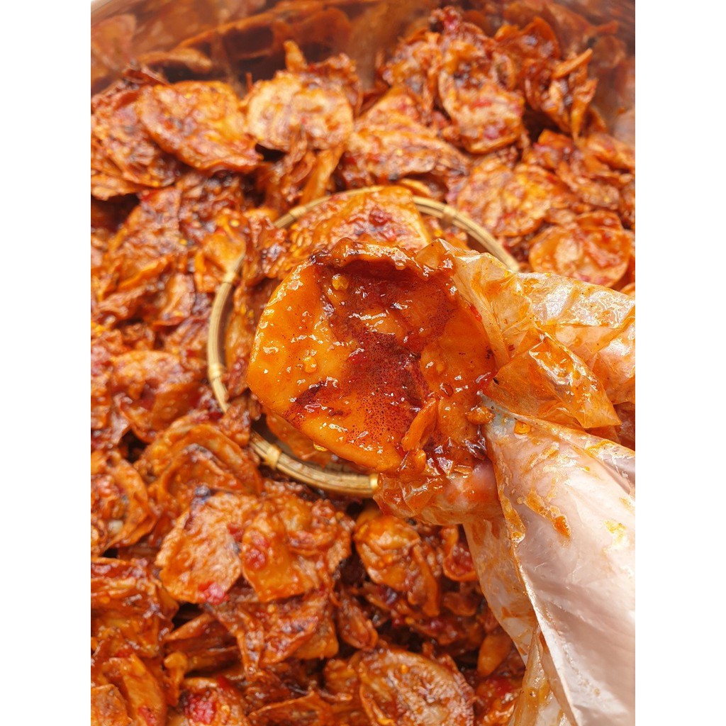 Mực Rim Sate Nguyên Con Đặc Sản Bình Định - Lon 290gr | BigBuy360 - bigbuy360.vn