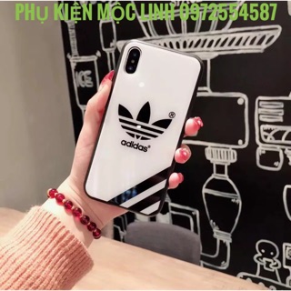 ỐP ADIDAS LƯNG KÍNH CAO CẤP IPHONE 6 6s