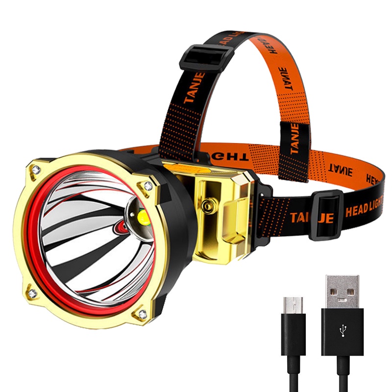 Đèn LED đội đầu DIYMORE sạc USB đa năng tiện dụng cho câu cá/ dã ngoại