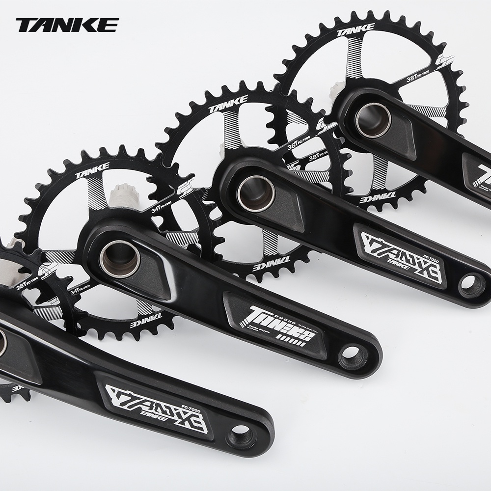 Đùi đĩa xe đạp leo núi TANKE GXP 170mm 28T 30T 32T 34T 36T 38T líp 7s 8s 9s 10s 11s 12s 13s tốc độ 7 8 9 10 11 12 13