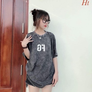 Áo loang FG 2 mặt xám đen Ht