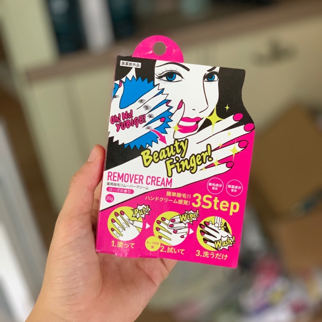 Kem tẩy lông 3 step Nhật Bản