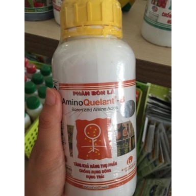 Phân bón amino 05 amino B chống hiện tượng vàng lá,lá dị dạng,thối chồi non,chồi biến dạng,thối rễ 100ml