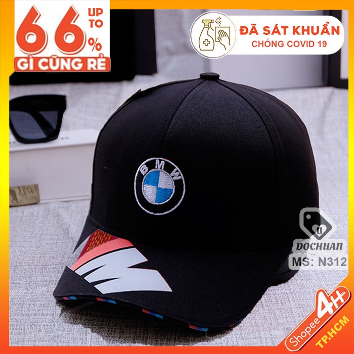 Nón kết BMW logo tròn chữ ở kết N312. nón VNXK mũ xuất khẩu Hàn Nhật Mỹ Đài Châu Âu phong cách thời trang cá tính