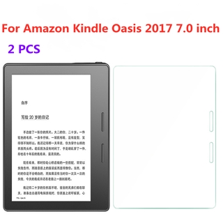 2 miếng dán bảo vệ màn hình kính cường lực cho máy tính bảng kindle oasis 2017 7.0 inch phim bảo vệ