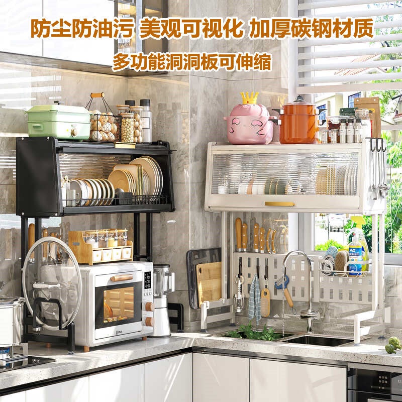 KỆ ĐỂ BÁT CHÉN CAO CẤP CÓ NẮP ĐẬY CHỐNG BỤI BẨN