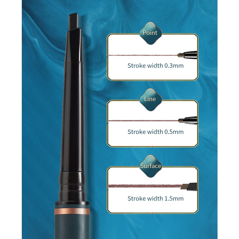 Còn Hàng Bút Kẻ Lông Mày Hình Tam Giác Novo Thon Gọn Tự Nhiên Và Không Thấm Nước Thanh Toán Khi Nhận Hàng