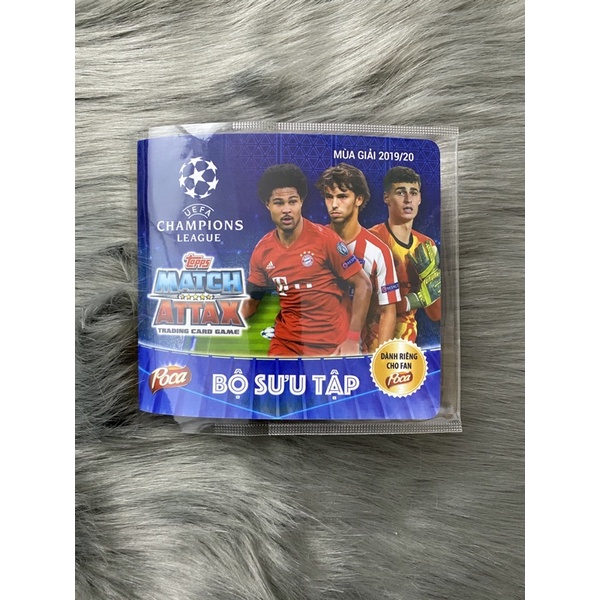 Bộ sưu tầm thẻ đá banh poca 2021