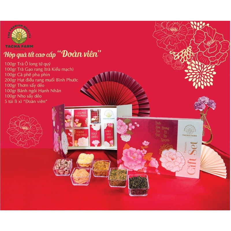 Set / Hộp quà tết cao cấp Tacha Farm | BigBuy360 - bigbuy360.vn