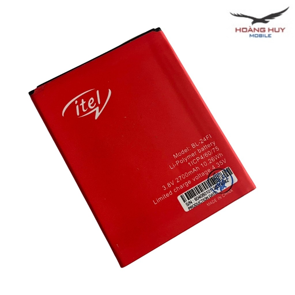 Pin Itel S12 BL-24FI Dung Lượng 2700mAh Hàng Zin Nhập Khẩu Bảo Hành 6 Tháng 1 Đổi 1