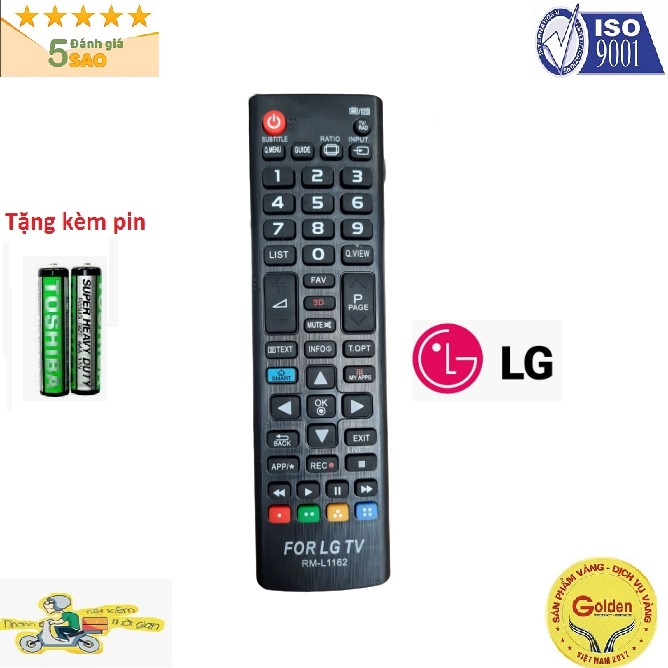 Điều Khiển TiVi LG RM-L1162 vào mạng internet  , tương thích với tất cả dòng tivi lg smart intennet hiện nay