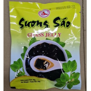 Bột Sương Sáo Đen 50 Gam Có Dầu Chuối ( Gói )