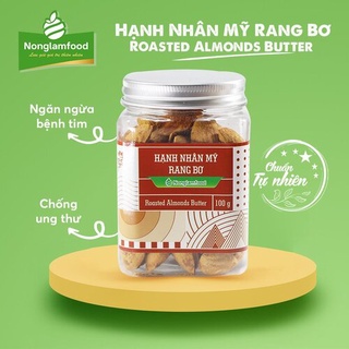Hạnh nhân Mỹ rang phủ bơ