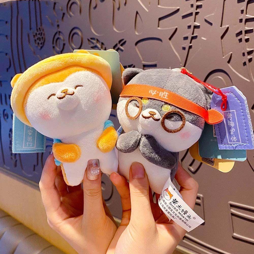 Móc Chìa Khóa Hình Chú Chó Corgi Nhồi Bông Dễ Thương