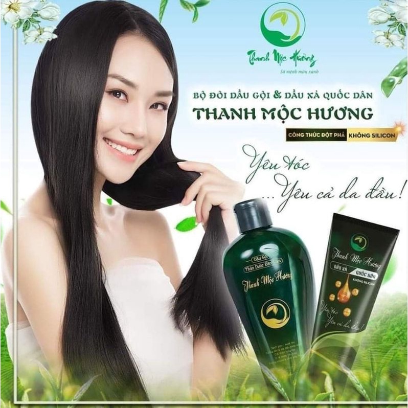 Bộ đôi 1dầu gội & 1 dầu xả thảo dược ngăn rụng tóc