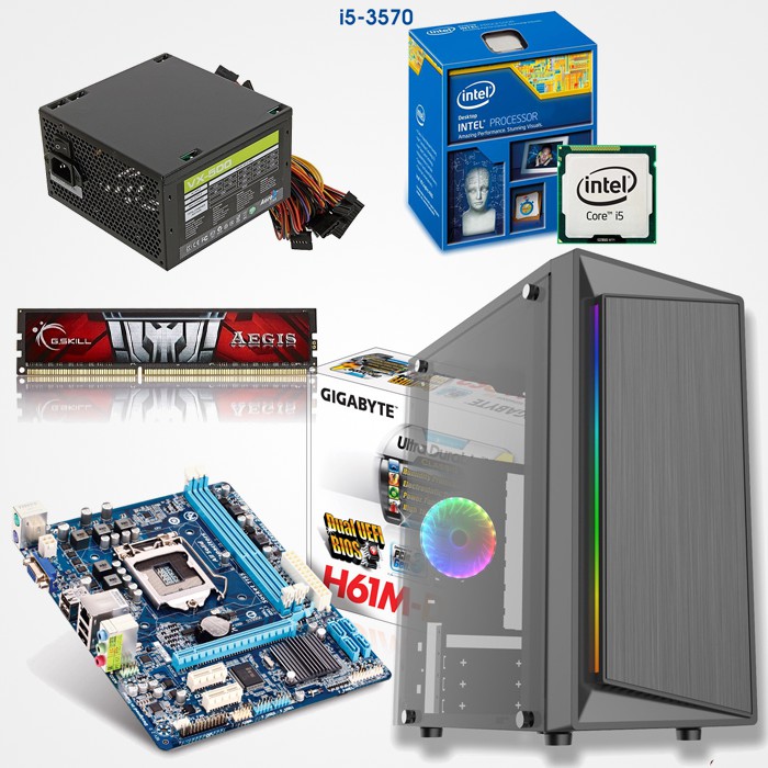 Bộ máy tính chiến game INTEL I5 3570