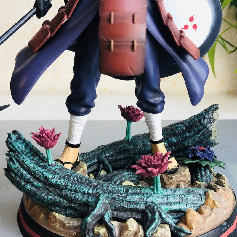 Mô Hình Nhân Vật Uchiha Madara Trong Naruto Shippuden Bằng PVC Cao 30cm 2 Đầu