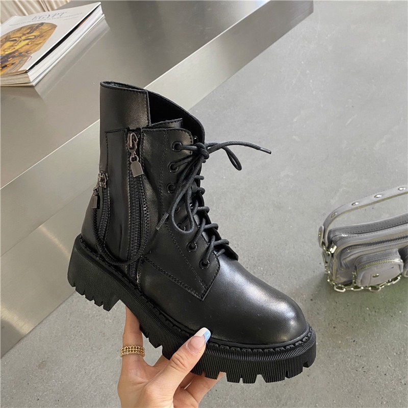 ( Sẵn sz 39, phiên bản 2021 ) Boots Martin phong cách nổi loạn cá tính dành cho nữ, hàng quảng châu loại đẹp | BigBuy360 - bigbuy360.vn