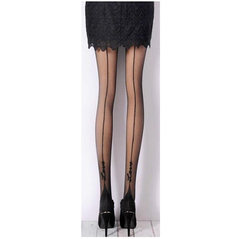 Quần Tất 2 Màu Jacquard Gợi Cảm Cho Nữ