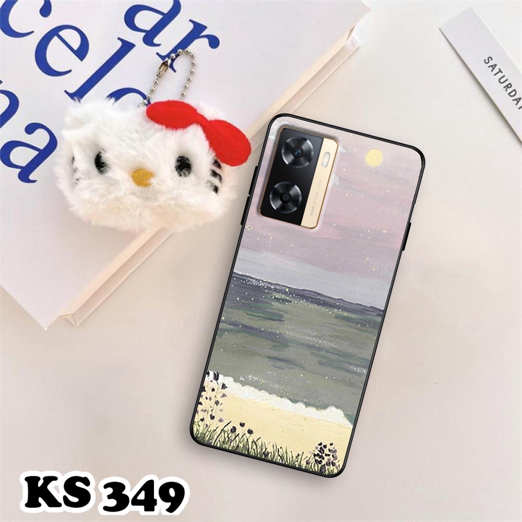 Ốp lưng Oppo A77 - Oppo A77 5G - Ốp in hình Cánh đồng hoa - Chất liệu TPU siêu bền