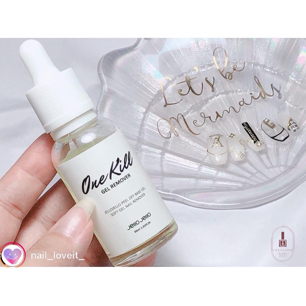 Jello Jello - Dung dịch tháo gel One kill gel remover