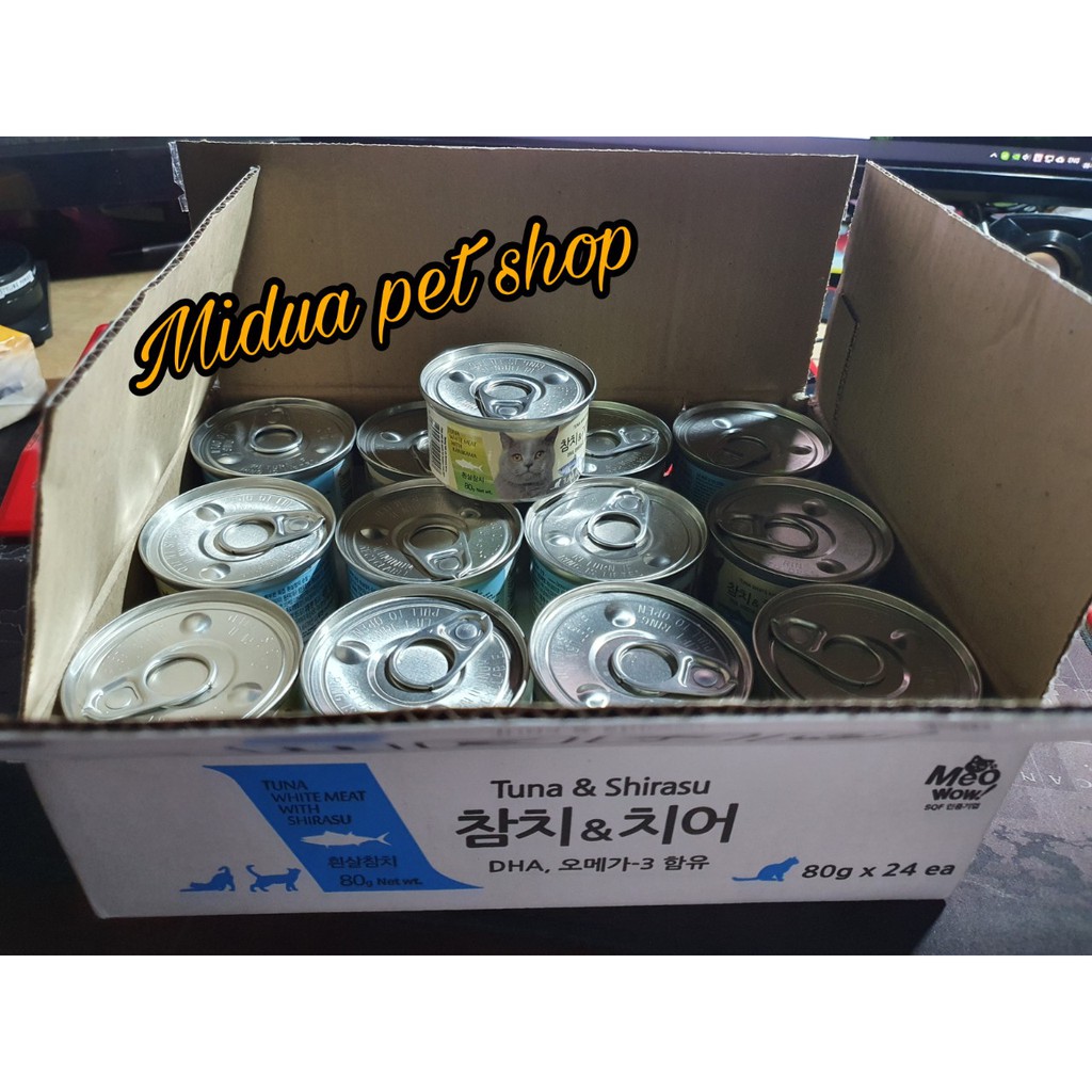 Combo 12 pate cá ngừ Meowow mix vị