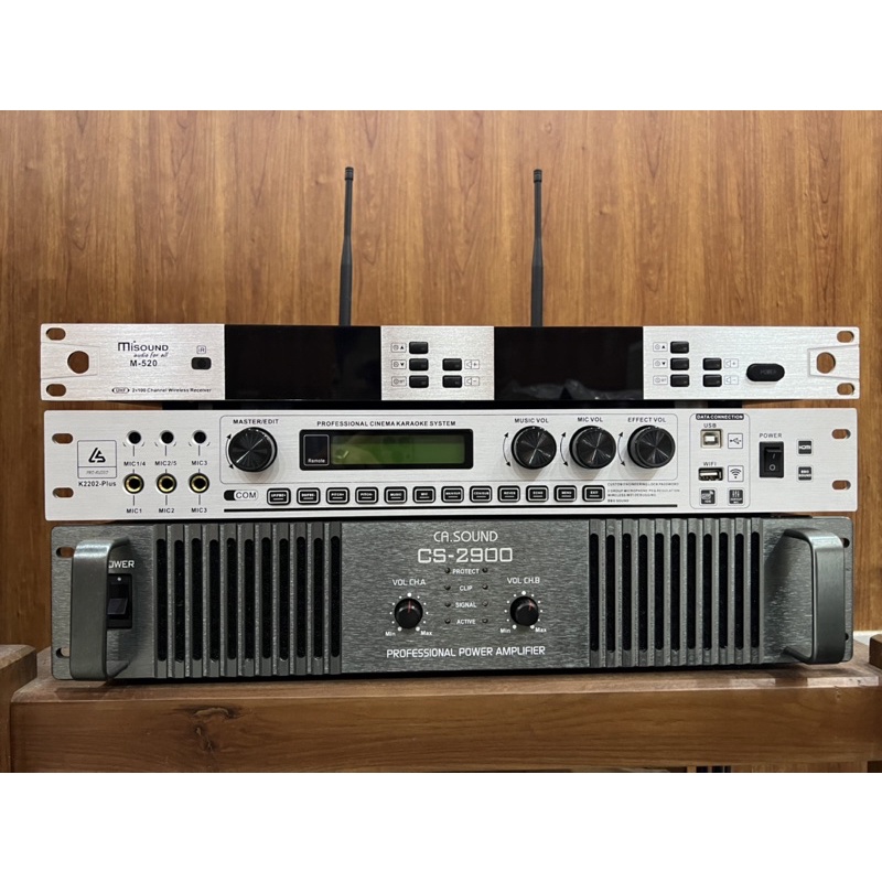 Vang số S-audio®️ K2202-Plus với rất nhiều tính năng giúp hệ thống dàn Karaoke được xử lý tinh hoa trọn vẹn nhất