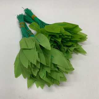 100gr Lá, kẽm, nụ của Hoa mai ,Đào giả trang trí nhà cửa