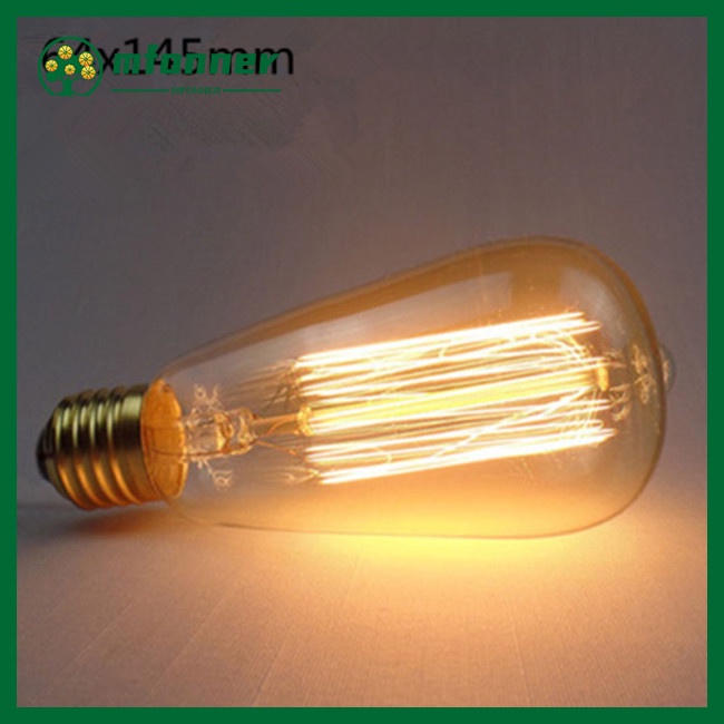 Bóng Đèn Dây Tóc Edison Phong Cách Cổ Điển Trang Trí Nhà / Khách Sạn