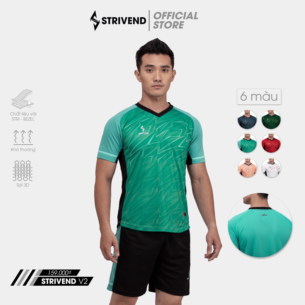 Áo Bóng Đá Không Logo Bulbal Strivend 2 - Dòng Đồ Thể Thao Đá Banh Nam Nữ Cao Cấp