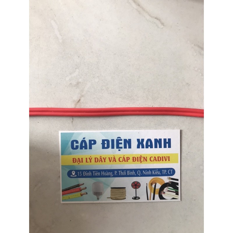 (Giá Sốc) (Bán lẻ theo mét) Dây Điện Đôi Mềm Cadivi VCMD 2x0.5 - 2x1 - 2x1.5 - 2x2.5 (mm) Hàng Chính Hãng