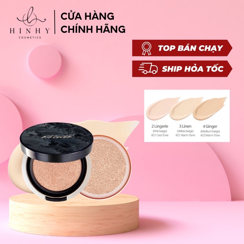 Set Cushion Clio Kill cover Fixer Kèm Lõi Limited 2022