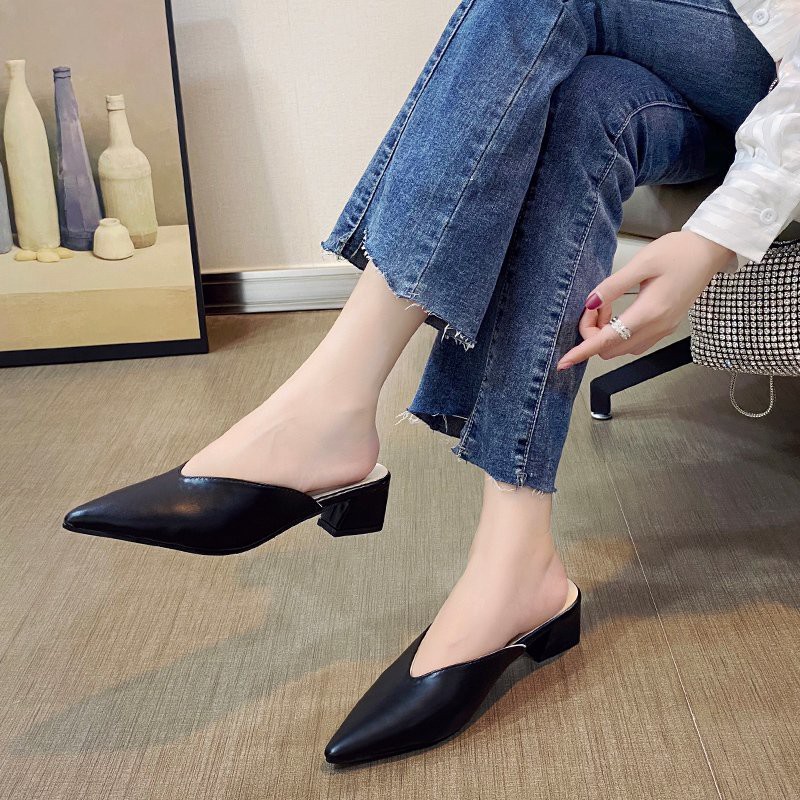 Sục mũi nhọn da mềm mã F685