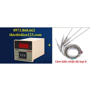 Combo điều khiển nhiệt độ + cảm biến nhiệt độ loại K