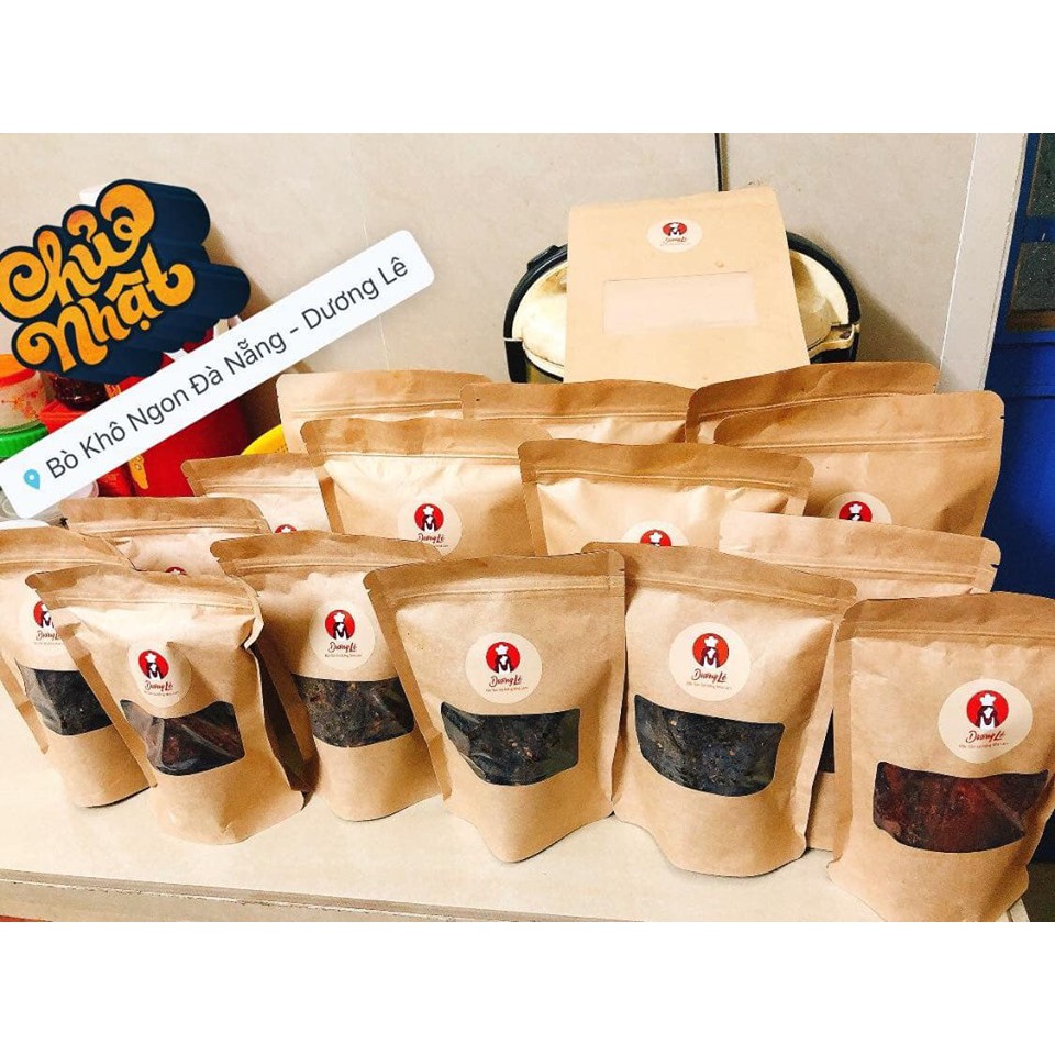 [Mã GROWEEK1 giảm 10% đơn 300K] Bò Khô Miếng Mềm 500gr Đặc Sản Đà Nẵng Nhà Làm Dương Lê | BigBuy360 - bigbuy360.vn