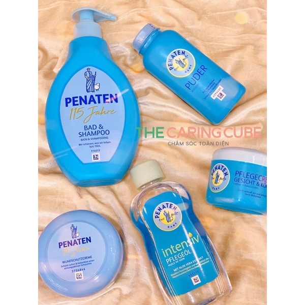 Sữa tắm gội Penaten 2in1 chống cảm cúm cho bé trai bé gái 400ml - The Caring Cube