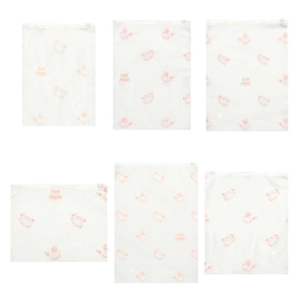 BSUNS Set 5 / 10 Túi Nhựa Đựng Giày 6 Kích Cỡ Chống Thấm Nước Tiện Dụng Khi Đi Du Lịch