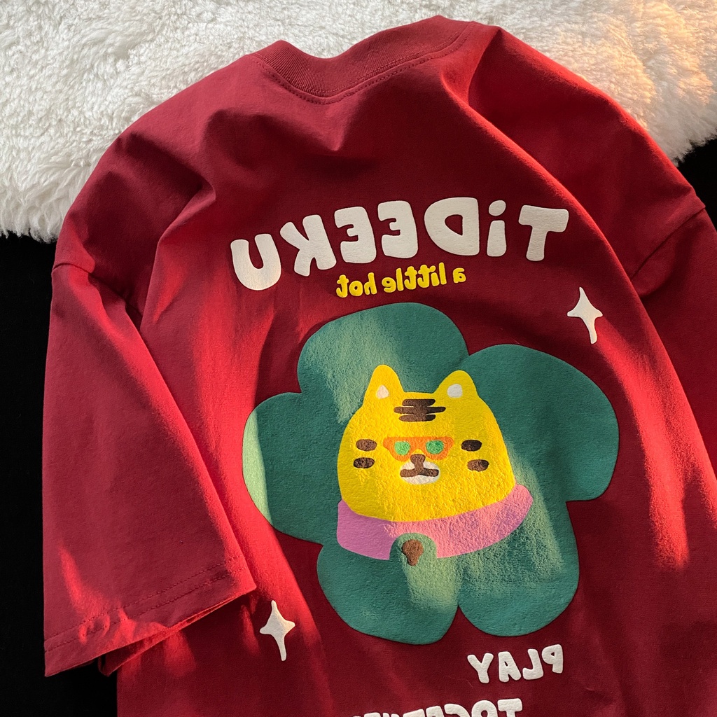 NRVP Áo thun tay ngắn cổ tròn thời trang mùa hè phong cách đường phố nhật bản 2022 cho nữ