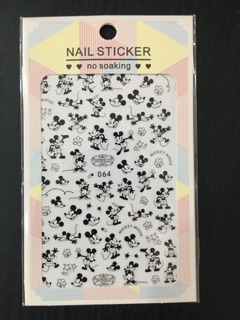 Sticker Dán Móng ( Micky, trái tim...)