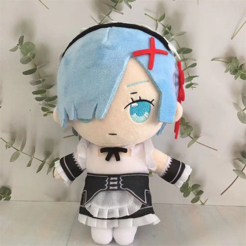 Doll búp bê nhân vật Ram Rem Re Zero Bắt đầu lại ở thế giới khác anime chibi dễ thương xinh xắn
