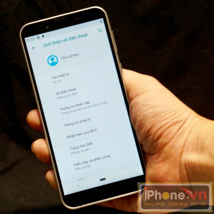 Điện thoại Sharp Android One S5 android 9,thiết kế nhôm nguyên khối ,tiếng việt | BigBuy360 - bigbuy360.vn