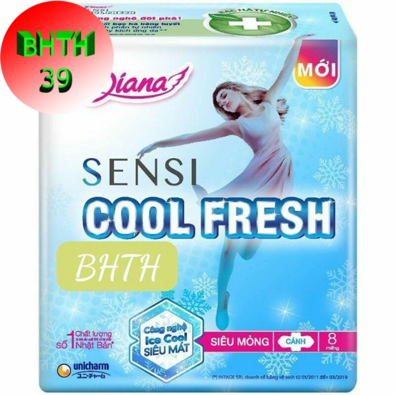 Băng vệ sinh Diana Sensi cool fresh