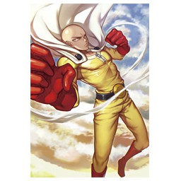 [HOT] Set 8 tấm tranh poster A3 One Punch Man anime siêu chất