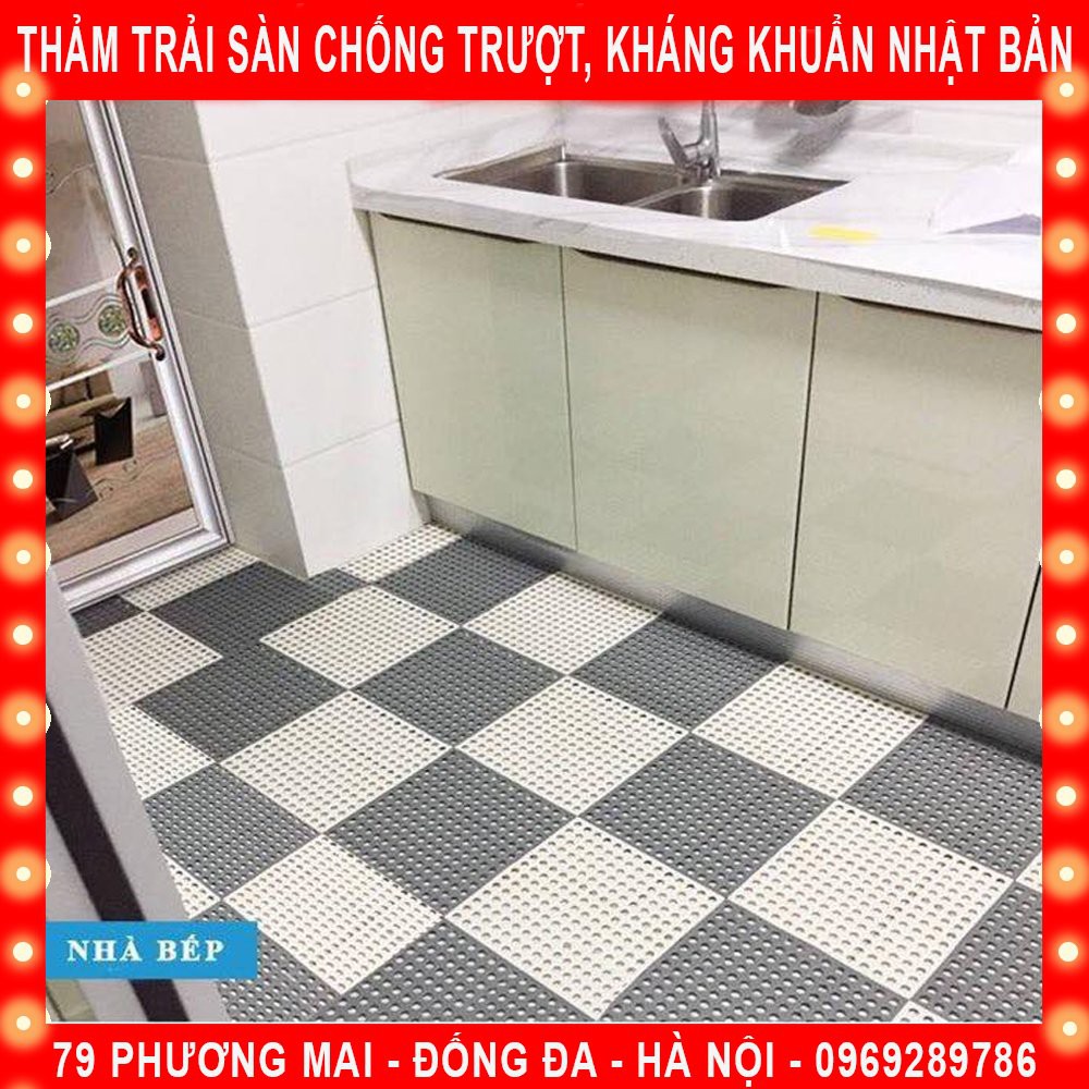 Thảm Trải Sàn Nhựa Chống Trượt (30x30cm)