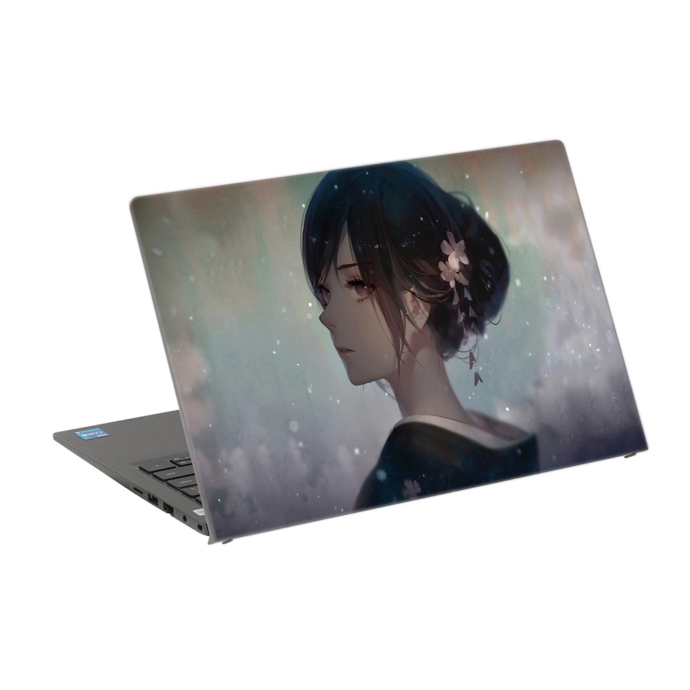 Skin Laptop In Hình Kimono Dành Cho Các Dòng Máy Dell Hp Asus Msi Acer Lenovo Macbook Theo Yêu Cầu